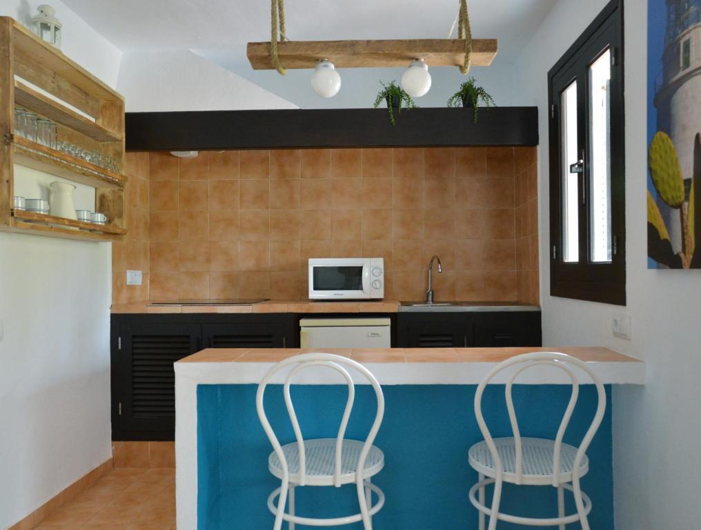 Apartamentos Noray Es Caló Kamer foto